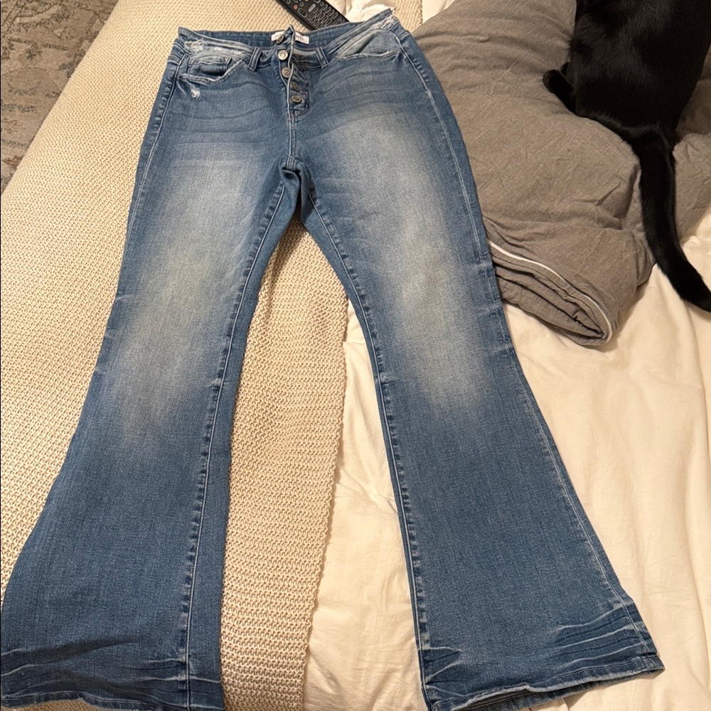 Flying Monkey Denim Flare Jeans